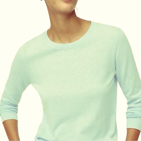 J. Crew Sweaters - JCrew- 100% Merino Wool 3/4” Sleeve Crew Neck Sweater